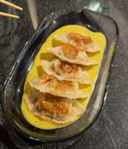 Гёдза с креветкой